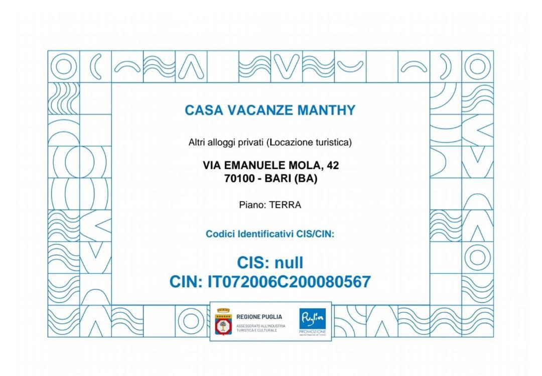 Casa Vacanze Manthy Posizione Centrale Bari Eksteriør billede